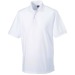 White polycotton polo shirt Workwear Russell wholesaler