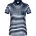 Product thumbnail Striped polo shirt for women 2
