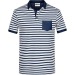 Product thumbnail Striped polo shirt for men 1