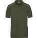 Product thumbnail Men's organic workwear polo shirt - DAIBER 3