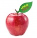 Apple with label wholesaler