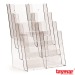 Literature holder Counter 8 holders 1/3.A4 mixed wholesaler