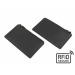 Sandringham leather anti-RFiD zipped card holder wholesaler