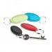 Product thumbnail Oval leather key ring 0