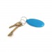 Oval leather key ring, leather key ring promotional