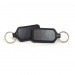 Rectangular leather key ring, leather key ring promotional