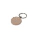 Porte-clés rond en bois, Porte-clés en bois promotional