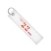 Woven key ring, ribbon key ring promotional