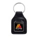 Product thumbnail Square shaped leather key ring 1