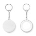 Product thumbnail Metal key ring with paper insert 0