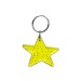 Star key ring, plastic key ring promotional