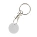 Product thumbnail Metal key ring with shopping cart token 4