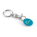 Product thumbnail Classic token key ring with plastic token 2