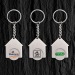 Product thumbnail House token key ring 0