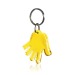Hand key ring, plastic key ring promotional