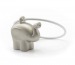 Product thumbnail Elephant design metal key ring 4