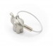 Product thumbnail Elephant design metal key ring 5