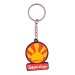 Porte-clés PVC souple 2D 2 faces, 70x50mm, porte-clés 3D en PVC souple promotional