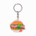 3D soft PVC key ring with flat bottom, 40 x 20 mm wholesaler