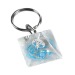 Pyramid key ring, plastic key ring promotional
