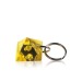 Pyramid key ring, plastic key ring promotional