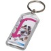 Product thumbnail Rectangular key ring with reopenable window 0