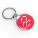 Product thumbnail Round doming key ring 0
