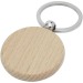 Product thumbnail Giovanni round key ring in beech wood 0