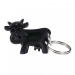 Cow key ring, plastic key ring promotional