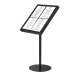 Restaurant Menu Holder/ Stand 4xA4 Portrait Matte Black wholesaler Restaurant Menu Holder/ Stand 4xA4 Portrait Matte Black wholesaler