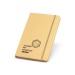 A5 notebook in gold or silver wholesaler