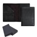 Product thumbnail Leather passport cover with pocket 2