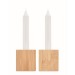 Product thumbnail PYRAMID 2 candles and bamboo stand 3