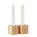 Product thumbnail PYRAMID 2 candles and bamboo stand 0