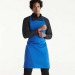 Product thumbnail RAMSAY - Long apron with tone-on-tone drawstring at neck and side drawstring for fastening 4