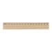 Wooden ruler 16cm wholesaler