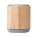 RUGLI Bamboo wireless speaker, Wooden or bamboo enclosure promotional