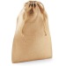 Product thumbnail Jute drawstring bag - Westford Mill 1
