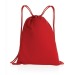 Recycled cotton string backpack 145 gr Impact AWARE, eco-friendly backpack promotional