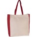 Product thumbnail Two-tone shopping bag in thick cotton 3