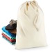 Cotton string bag - Black - XS - Westford Mill wholesaler