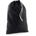 Product thumbnail Cotton string bag - Black - XXS - Westford Mill 1
