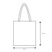 Product thumbnail Off white cotton bag 155g express 48h 4