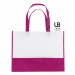 Product thumbnail Shopping bag two-coloured 38x29cm non-woven 3