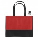 Product thumbnail Shopping bag two-coloured 38x29cm non-woven 2