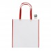 Shopping bag bicolour 38x40cm, lounge bag promotional