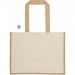 Product thumbnail Sunset cotton and jute shopping bag 5
