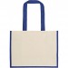 Sunset cotton and jute shopping bag, Burlap bag promotional