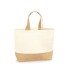 Shopping bag xl cotton/jute canvas, Burlap bag promotional