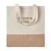 Product thumbnail Jute and cotton shopping bag 0